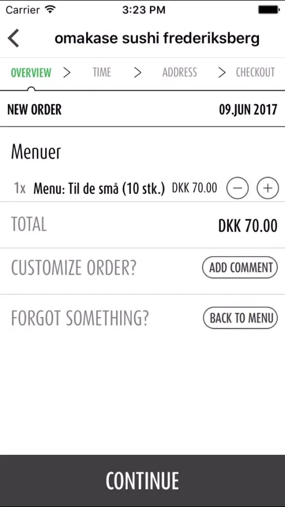 omakase sushi frederiksberg Screenshots