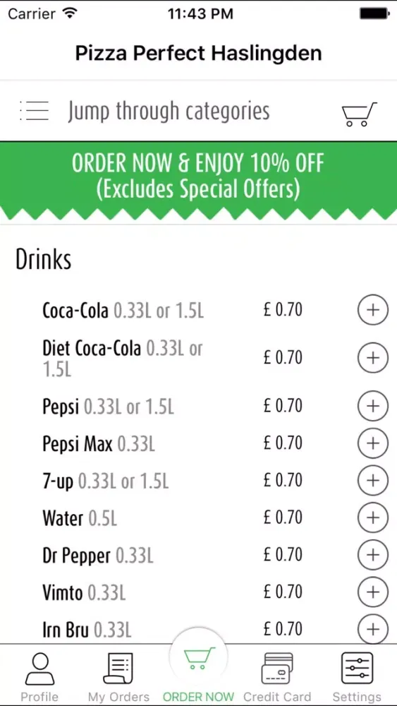 Pizza Perfect Haslingden سکرین شاٹس