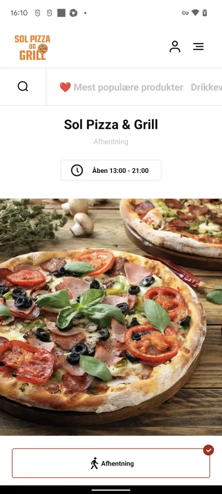 Sol Pizza & Grill スクリーンショット