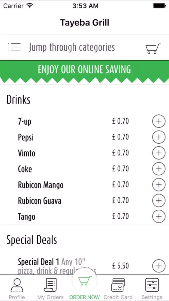 Tayeba Grill স্ক্রিনশট