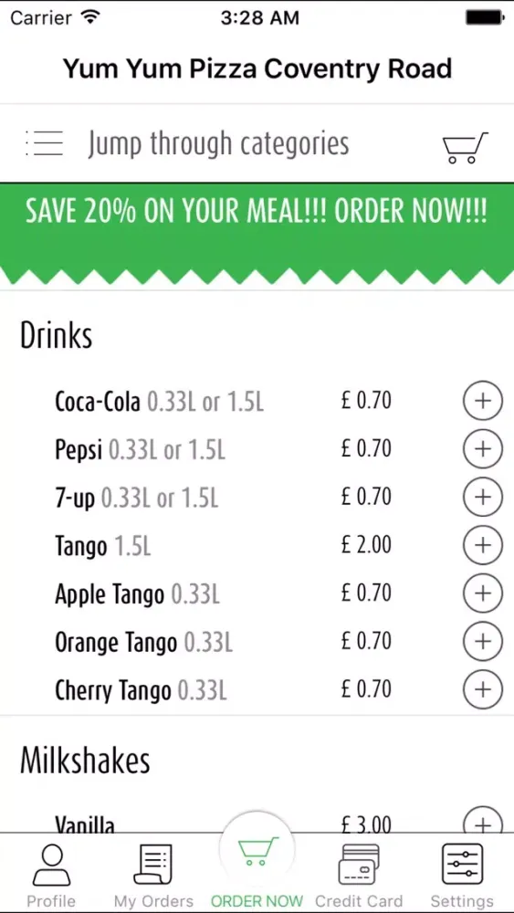 Screenshot di Yum Yum Pizza Coventry Road