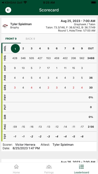 HI HS Golf 스크린샷