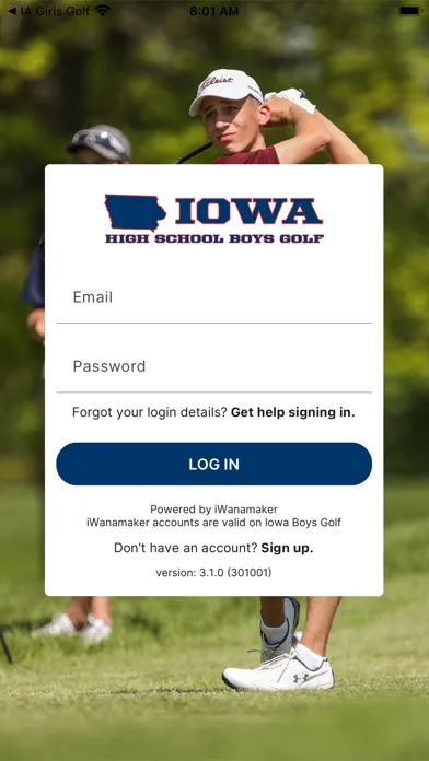 IA Boys Golf Screenshots
