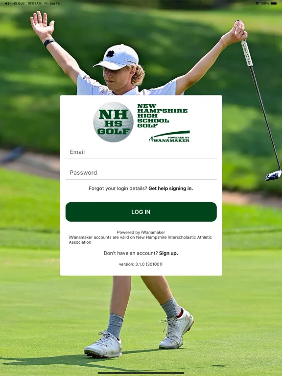 NH HS Golf iPad  Ekran Görüntüleri