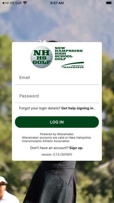 NH HS Golf Ekran Görüntüleri