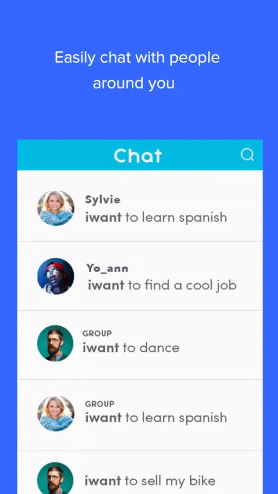 Ảnh chụp màn hình của iwant