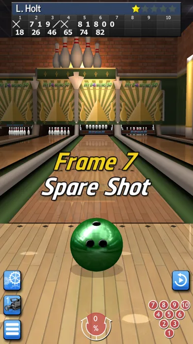 Capturas de tela do My Bowling 3D