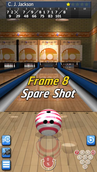 Capturas de tela do My Bowling 3D