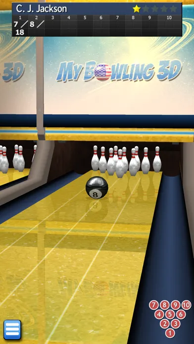 Capturas de tela do My Bowling 3D