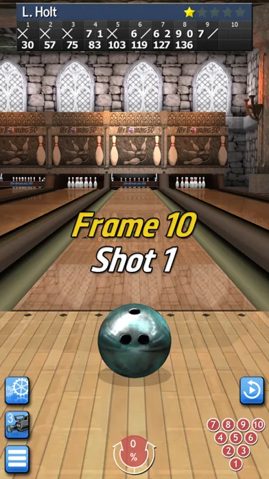Capturas de tela do My Bowling 3D