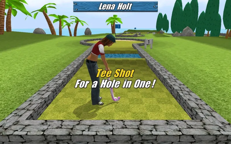 Capturas de tela do My Golf 3D