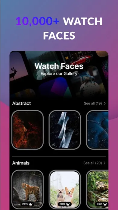 Zrzuty ekranu iWatch+ Watch Faces 4K Apps ®