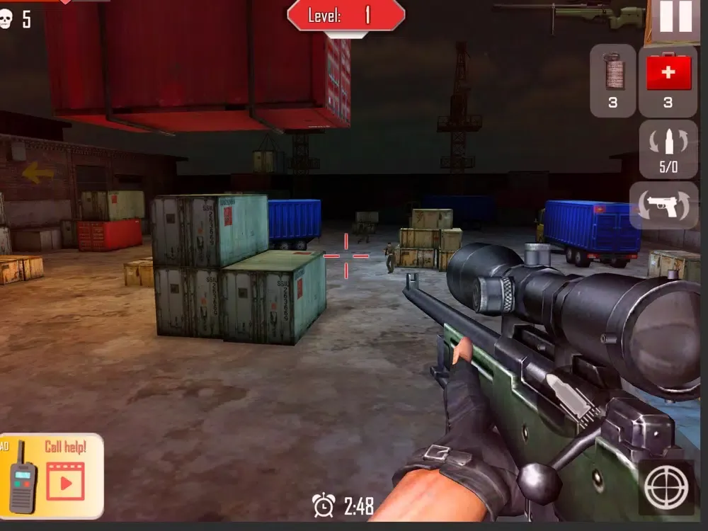 Sniper Killer 3D：Shooting Wars iPad  سکرین شاٹس