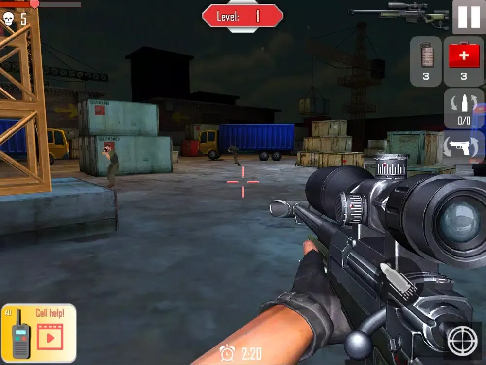 Sniper Killer 3D：Shooting Wars iPad  سکرین شاٹس