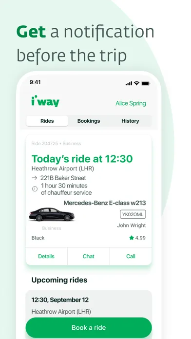 i'way: Airport Transfers 스크린샷