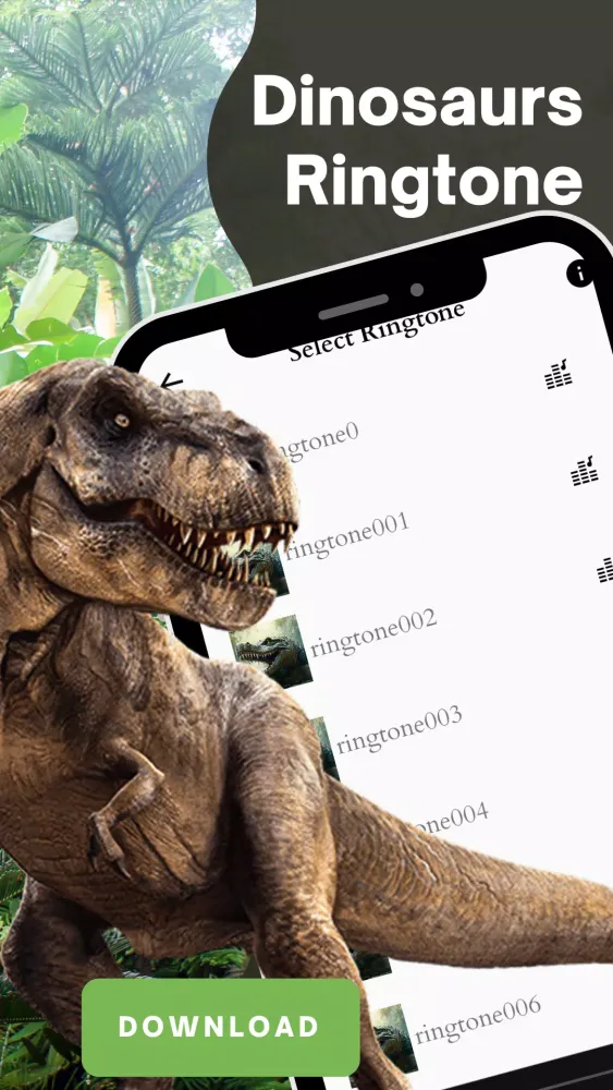 Capturas de pantalla de Dinosaurs ringtone