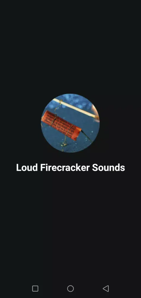 Captures d'écran de Loud firecracker sounds