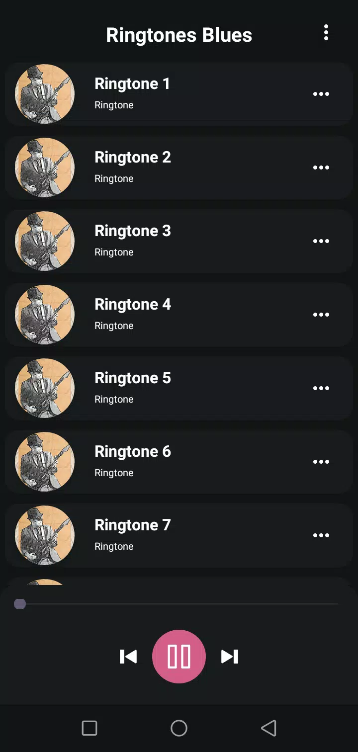 Ringtones blues Screenshots