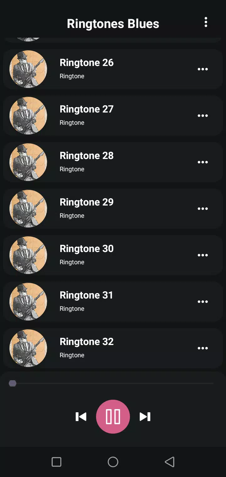 Ringtones blues Screenshots
