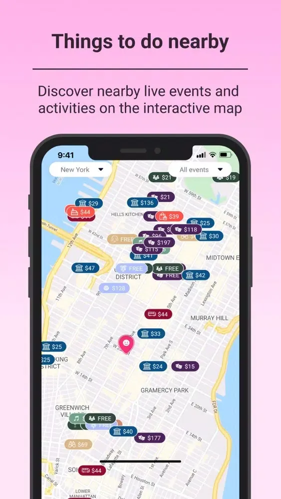 iWeekender: events around you应用截图