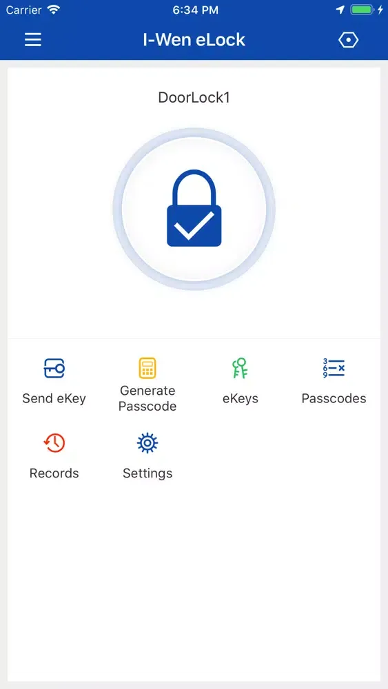 I-Wen eLock应用截图