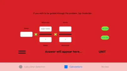 Capturas de pantalla de Ultimate Chemistry Calculator