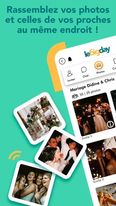 Capturas de pantalla de Lebigday : partage de photos