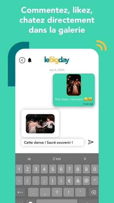 Capturas de pantalla de Lebigday : partage de photos