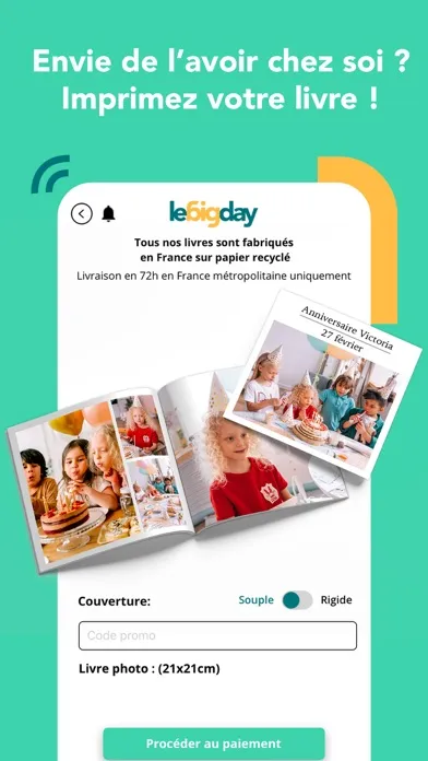 Capturas de pantalla de Lebigday : partage de photos