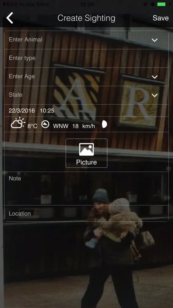 Tangkapan skrin iWildlife Pro