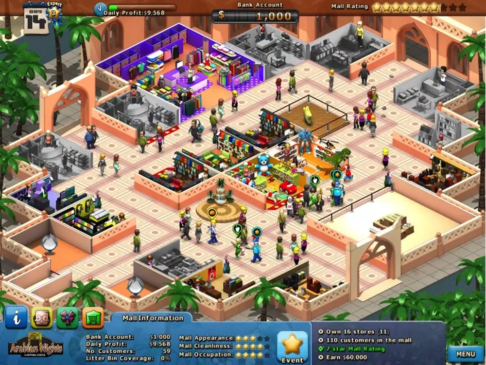 Zrzuty ekranu Mall-A-Palooza iPad 