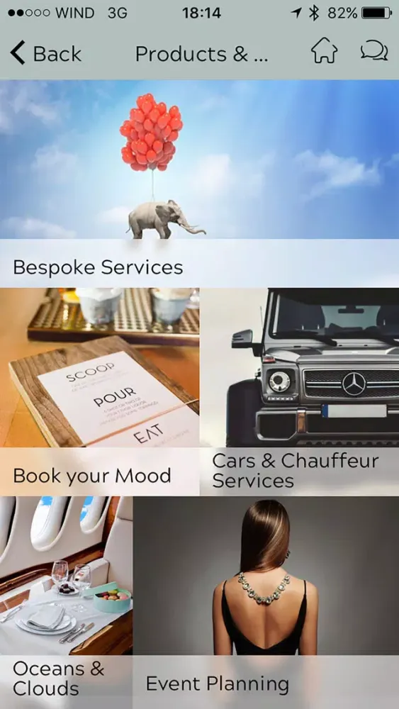 Capturas de pantalla de iWish Mykonos