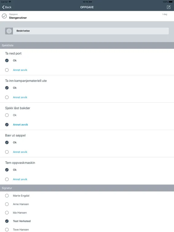 Capturas de pantalla de CheckPoint Probe iPad 