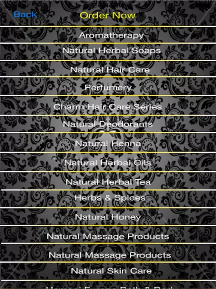 Zrzuty ekranu HemaniHerbals iPad 