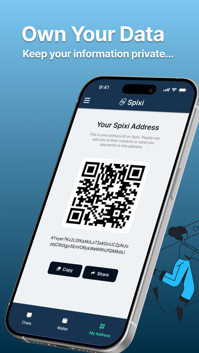 تصاویر Spixi Private Chat & Wallet