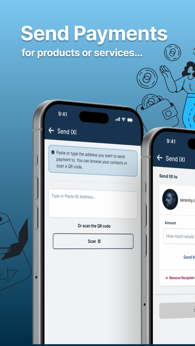 تصاویر Spixi Private Chat & Wallet