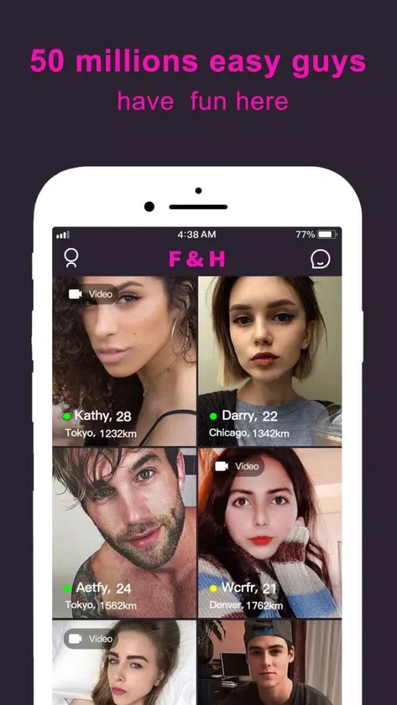 Capturas de tela do Flirt & Hookup Dating Apps