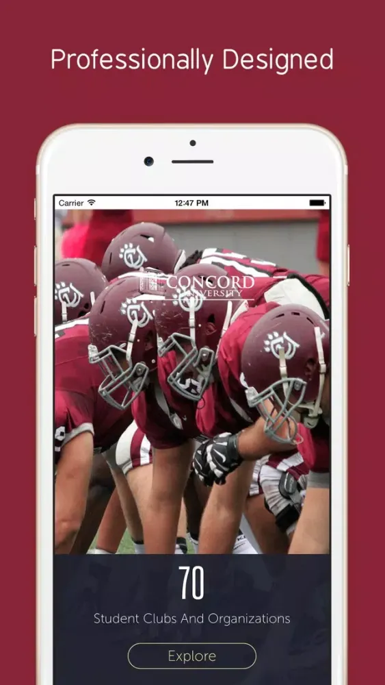 Concord University - Prospective Students App应用截图