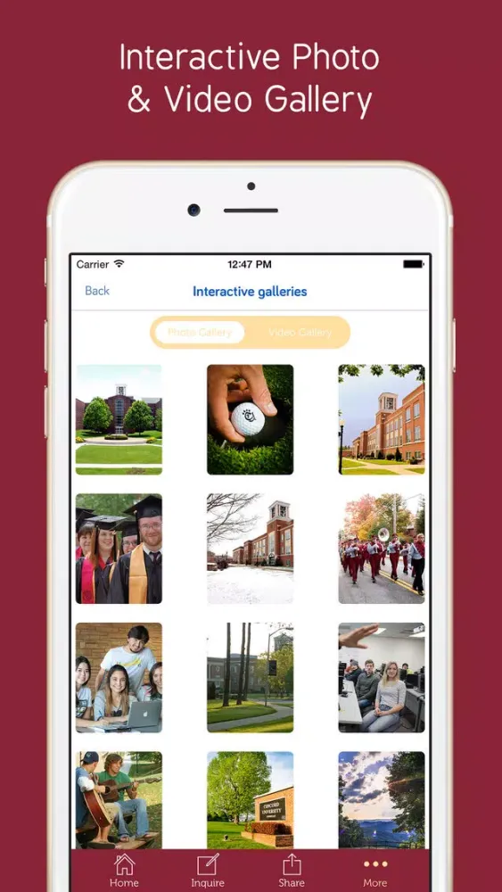 Concord University - Prospective Students App应用截图