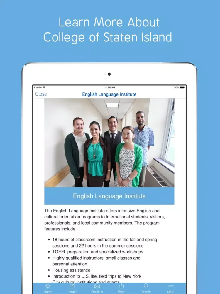 CSI CUNY iPad  স্ক্রিনশট