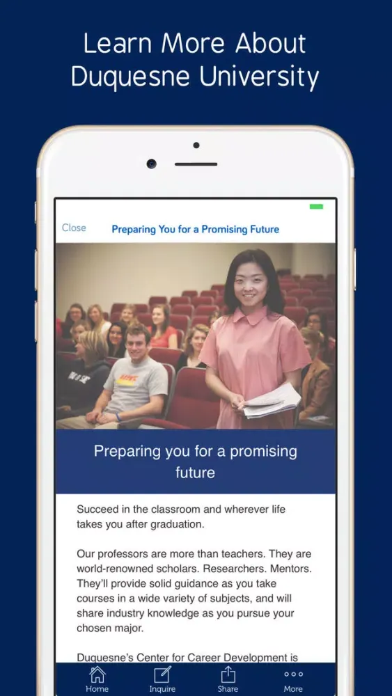 Screenshot di University of Duquesne