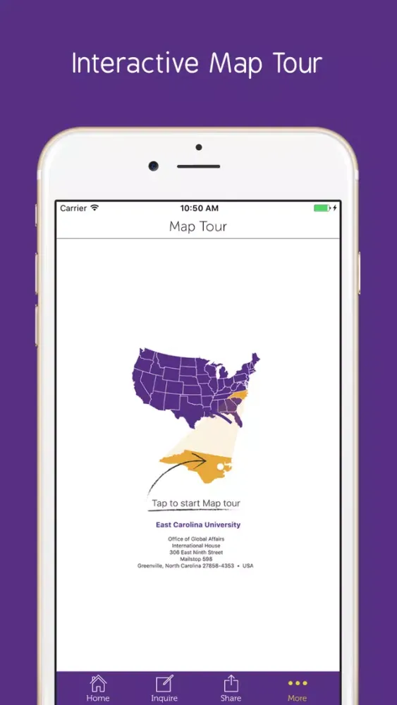 East Carolina University App سکرین شاٹس