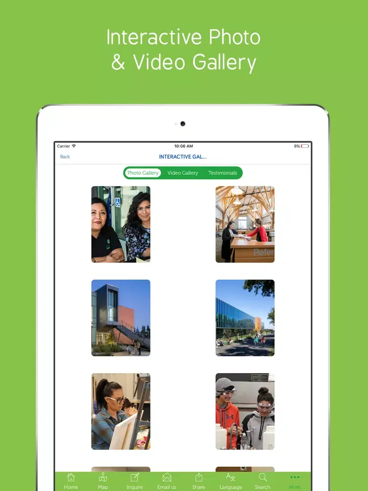 Evergreen Valley College iPad  Ekran Görüntüleri