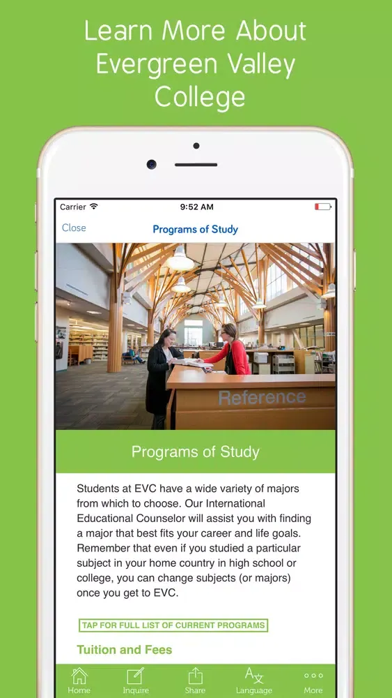 Evergreen Valley College Ekran Görüntüleri
