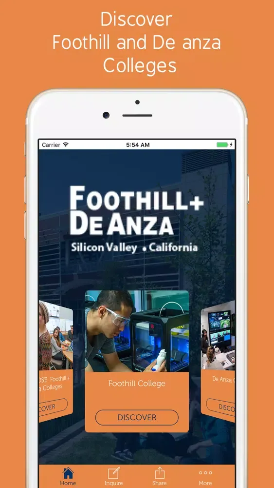 Foothill and DeAnza Colleges スクリーンショット