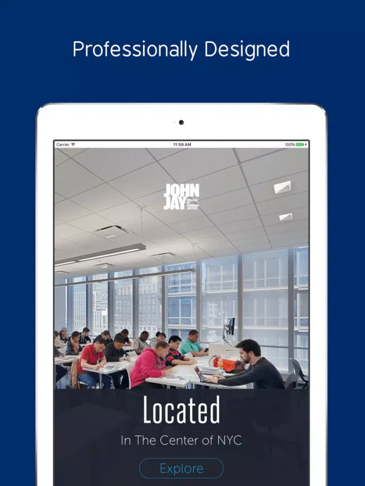 تصاویر John Jay College - JJ iPad 