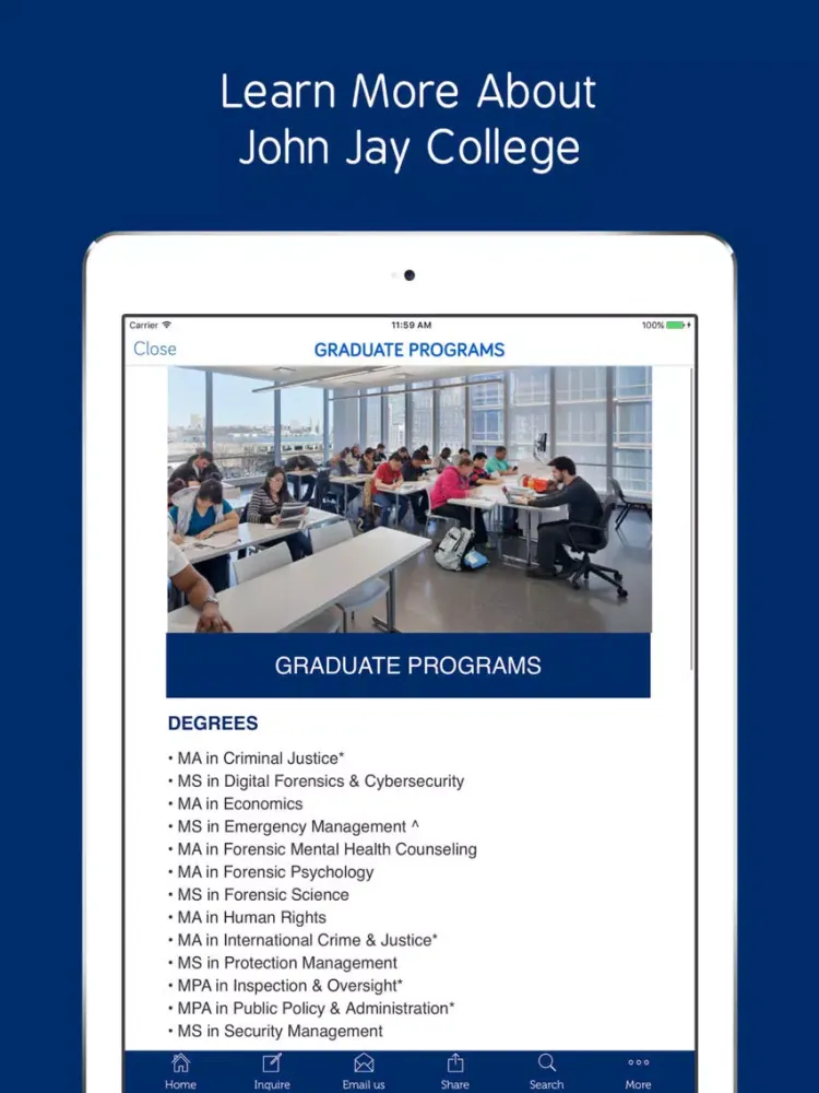 تصاویر John Jay College - JJ iPad 