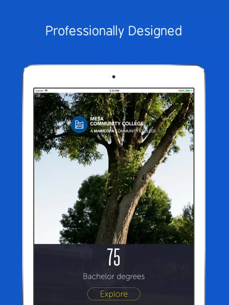 صور Mesa Community College iPad 