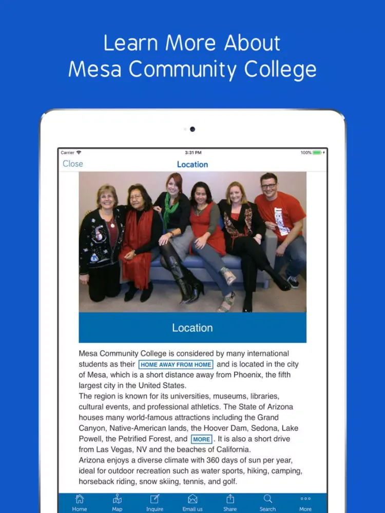 صور Mesa Community College iPad 