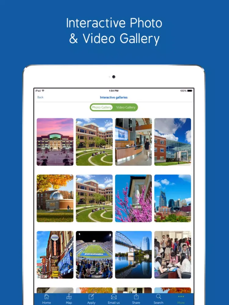 Middle Tennessee State University - Prospective International Students App iPad  سکرین شاٹس